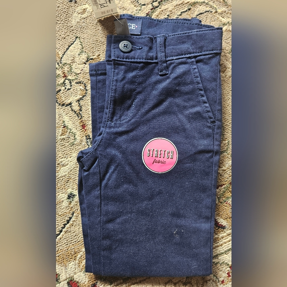 The Children's Place Navy Stretch Knit Pants